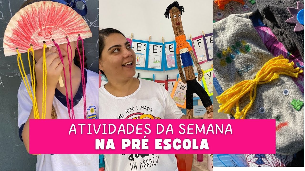 MINHA ROTINA NA PR&Eacute; ESCOLA - SEMANA DO BRINCAR - O QUE EU PLANEJEI