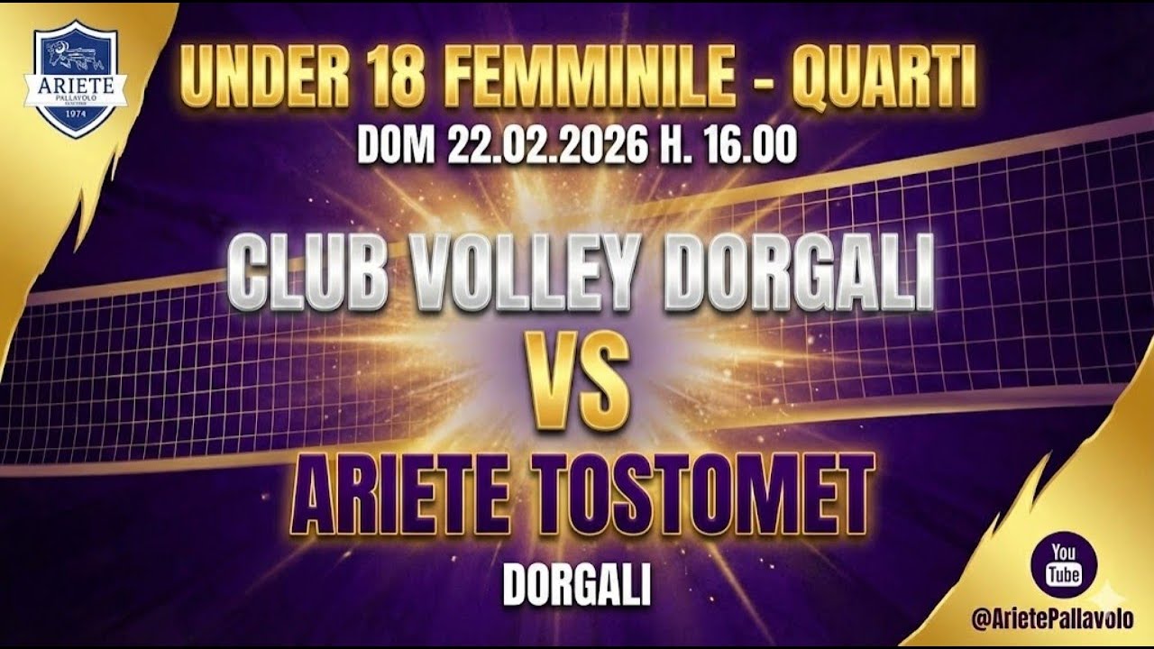 U18F Dorgali vs Ariete Tostomet - 22/02/2026