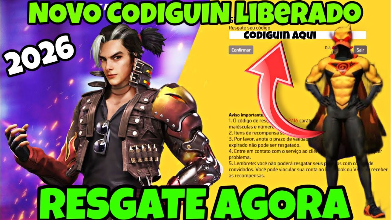 COMO RESGATAR CODIGO NO FREEFIRE 2026 COMO RESGATAR CODIGUIN NO FREEFIRE COMO COLOCAR CODIGO NO FF