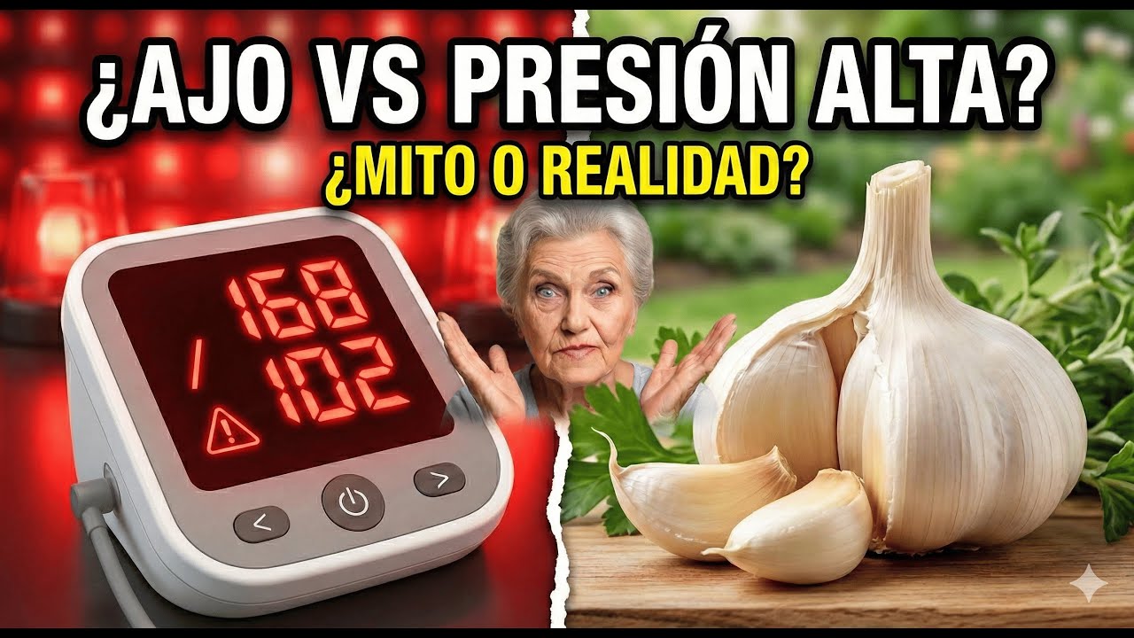 ¿Sirve el Ajo para la Hipertensión? Evidencia vs. Mito 🧄📉