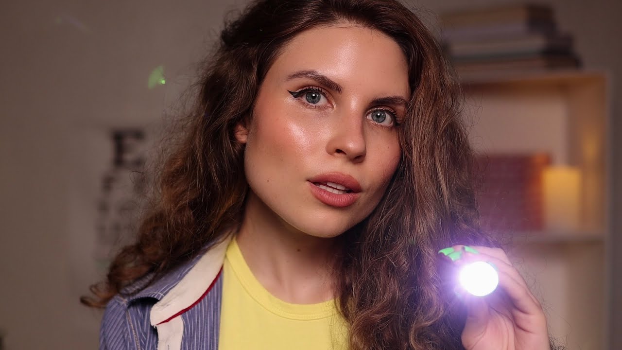 ASMR Extremely Detailed Eye Exam Medical Roleplay
