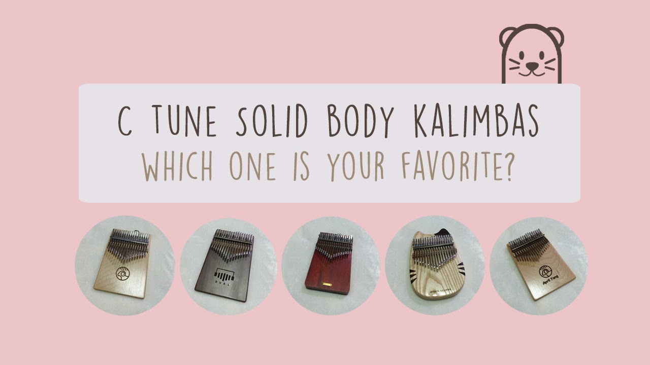 【ENG SUB】 Kalimba Review - C Tune Solid Body Kalimbas Comparison