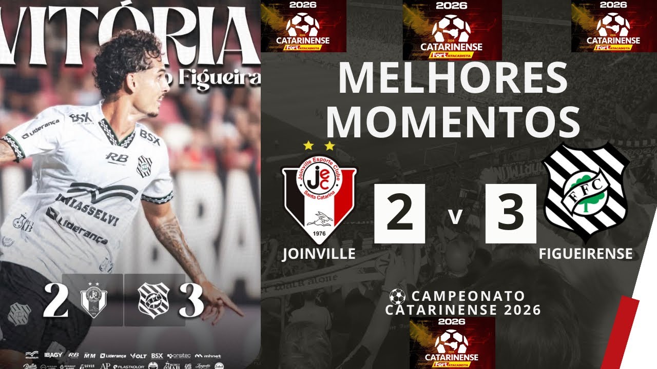 Joinville vs Figueirense | Melhores Momentos | 1ª Rodada | Campeonato Catarinense 2026