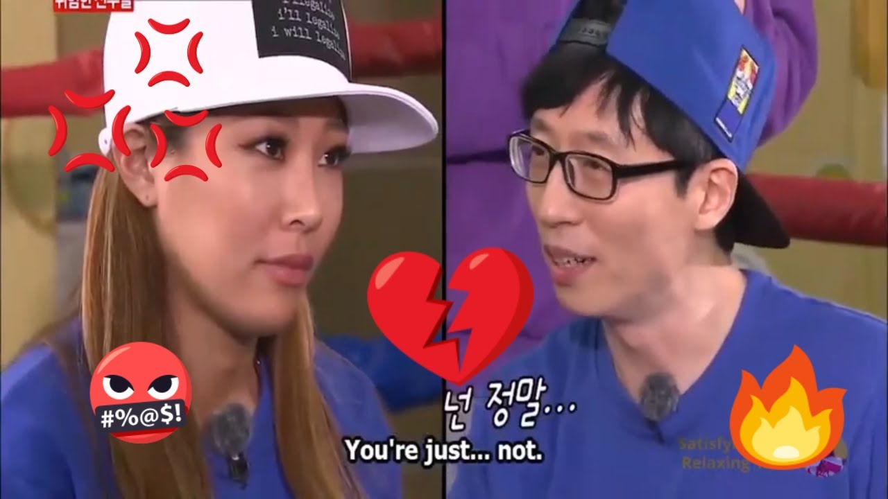 Yu Jae Suk and Jessi Bickering  like siblings in shows