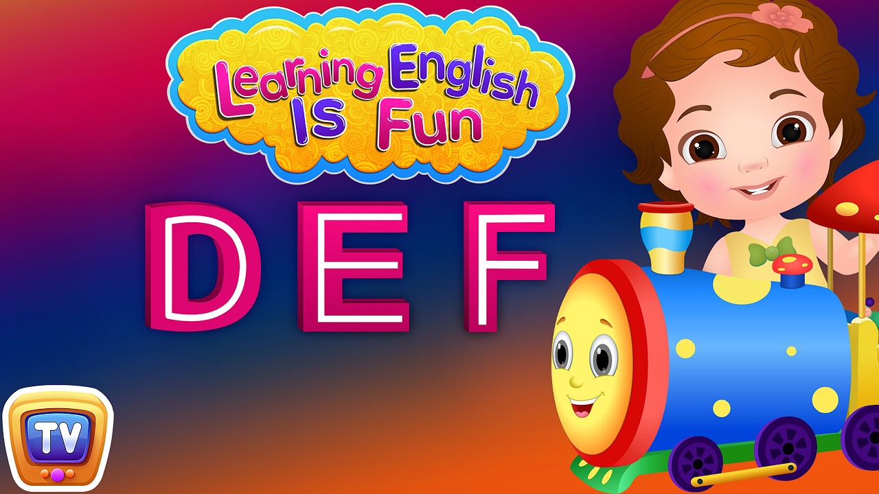 Learning English Is Fun™ | DEF Songs | ChuChu TV Phonics & Words Learning For Preschool Children