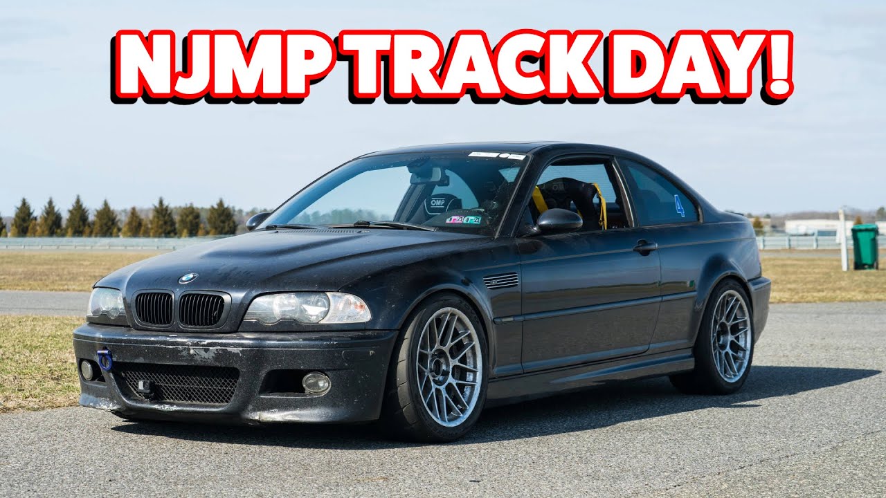 Track day in our E46 M3 at New Jersey Motorsports Park (Thunderbolt)