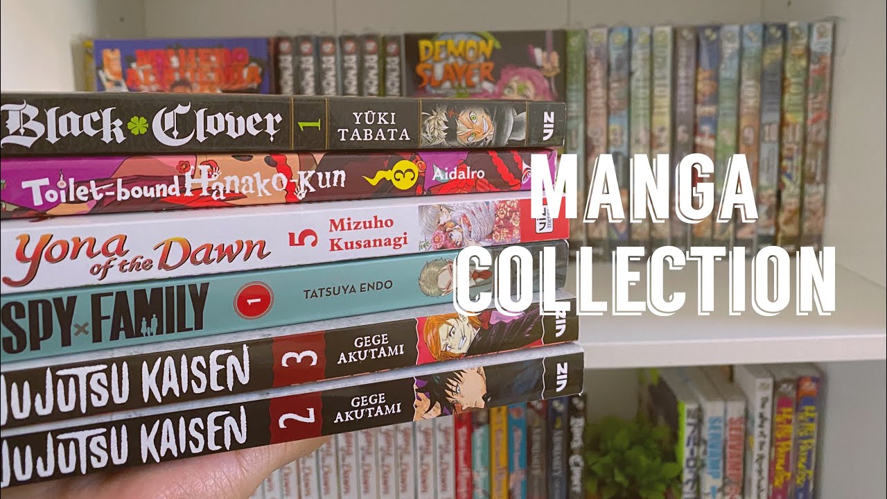 Manga collection 2021 || 120+ volumes☁️