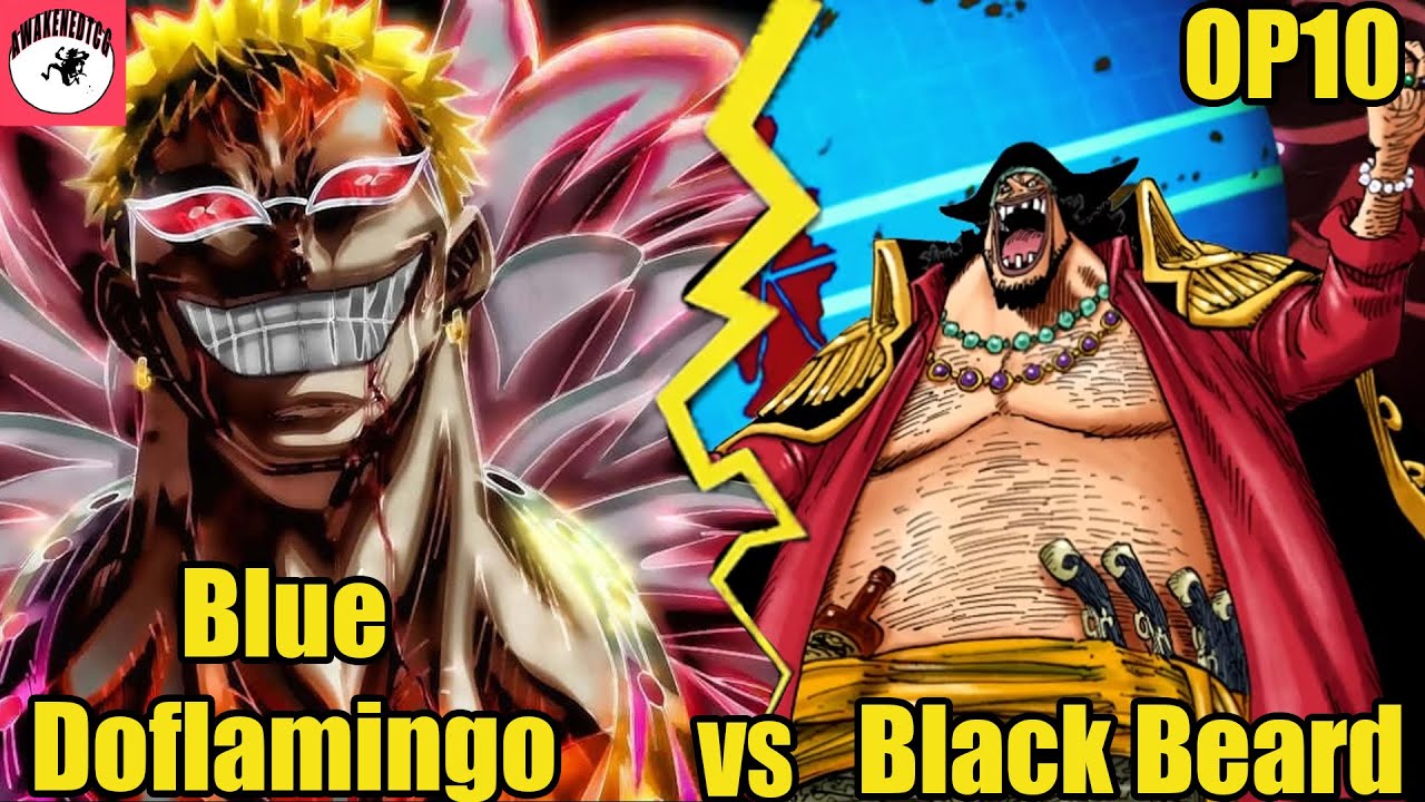 Blackbeard vs Doflamingo - OP10 Clash of the Titans! | One Piece Card Game Reaction