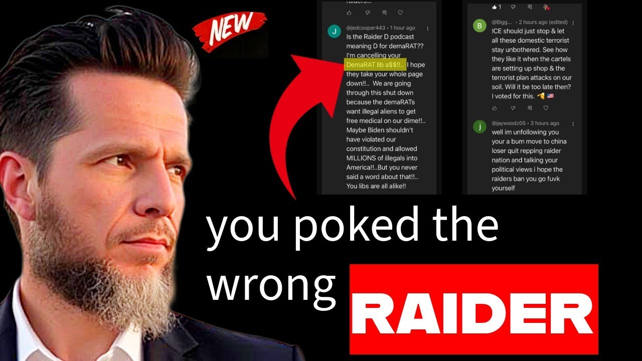 IF YOU ARE RACIST, YOU ARE NOT A RAIDER!