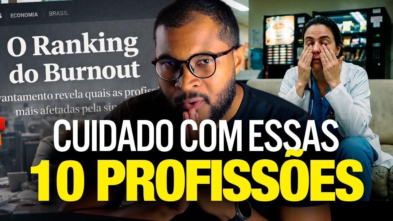 PROFISSÕES QUE COSTUMAM GERAR BURNOUT!