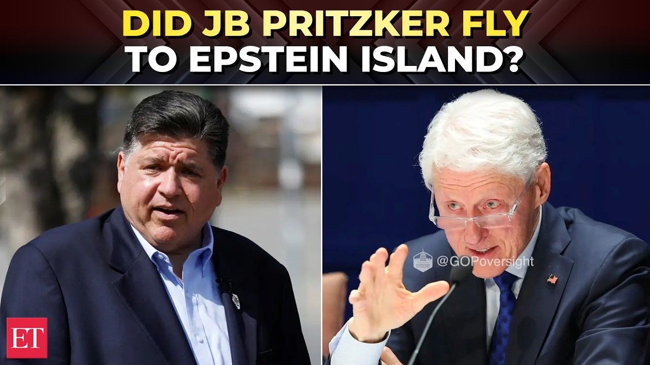 'For the man who’s now Gov.': Bill Clinton names Pritzker while recounting Epstein island jet trip