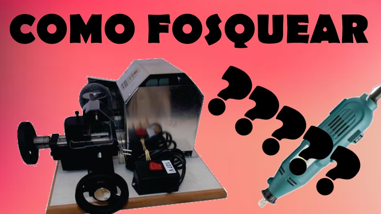 Como dar efeito fosqueamento alianças usando nosso Mini Torno