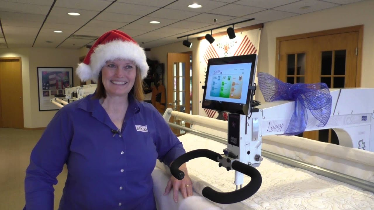 APQS Announces the December 2015 Great Longarm Giveaway Winner