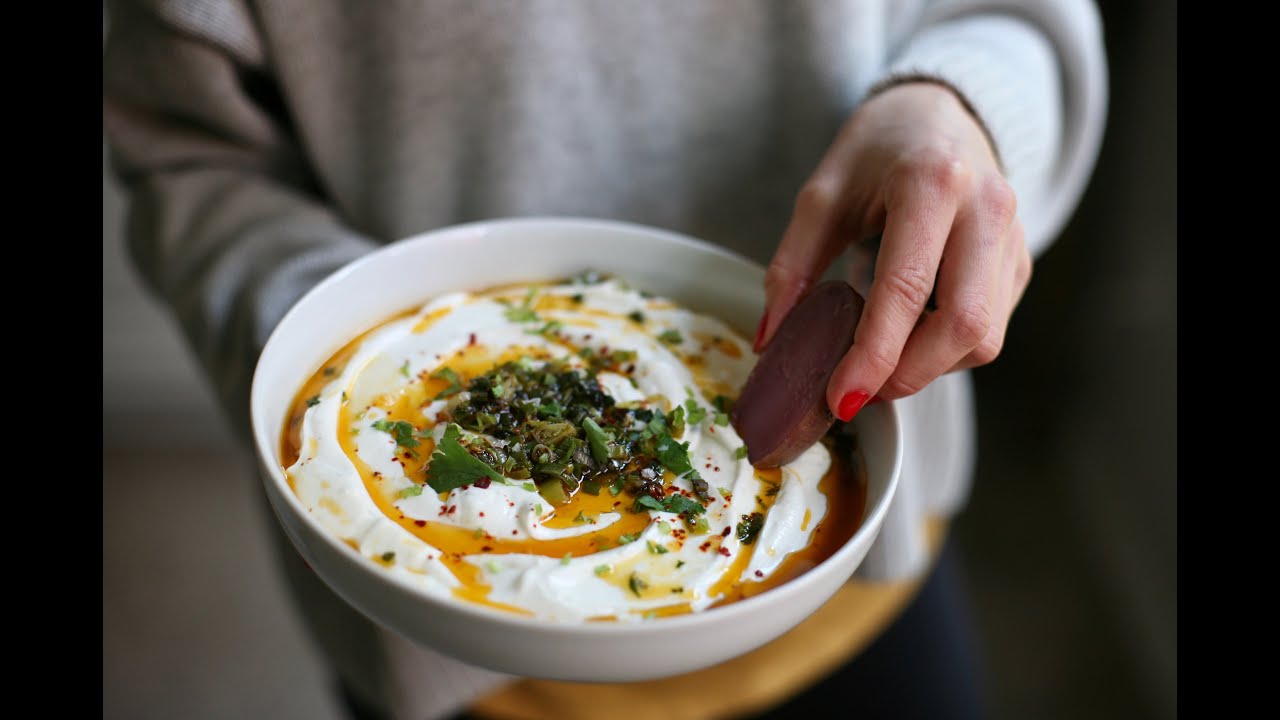 Alison Roman's Dip [Labneh with Chili Oil]