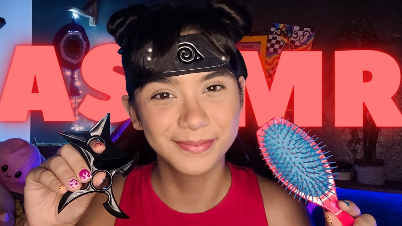 ASMR TENTEN: Arrumando Voc&ecirc; Para Dormir Depois da Batalha 💥