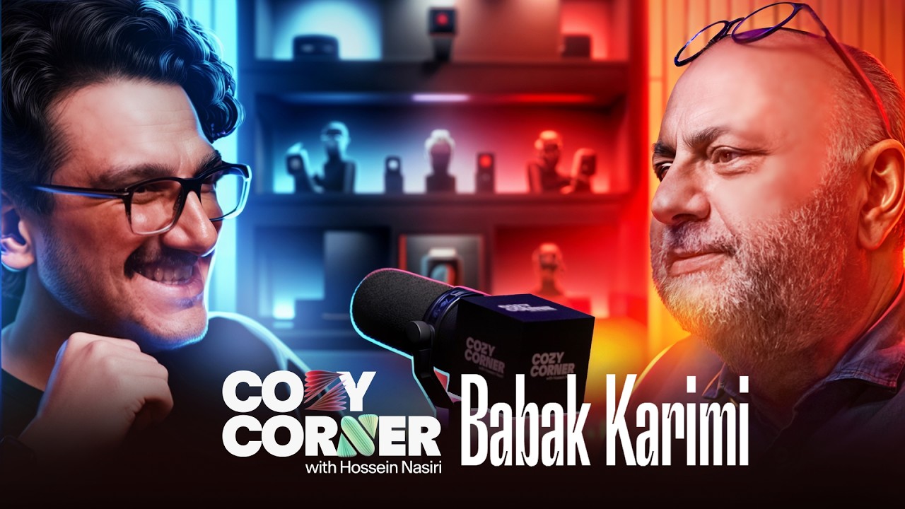 Corner 34: Babak Karimi | درباره&zwnj;ی شکوفایی دیرهنگام: رسیدن به موفقیت&zwnj;های بسیار بزرگ در سن بالا