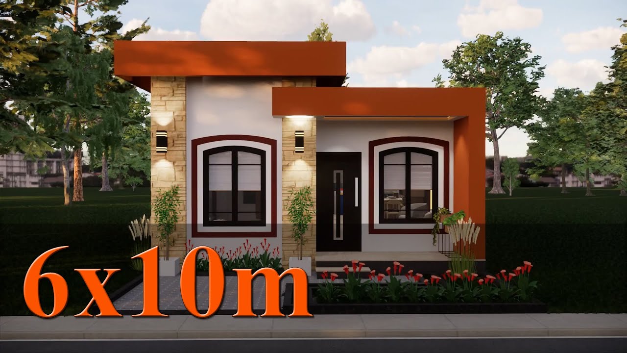 🏡 Plano De Casa | Diseño De Casa | Casa Económica 6x10m