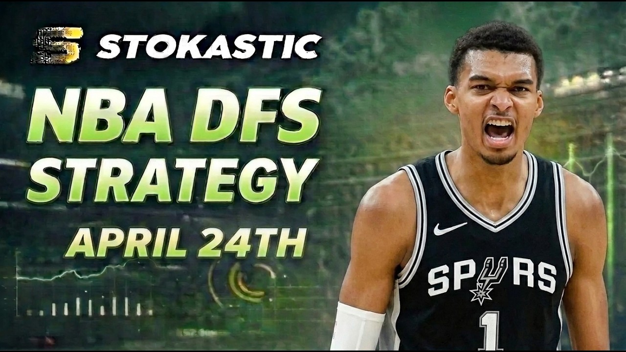 NBA DFS Strategy Friday 4/24/26 | DraftKings & FanDuel NBA Lineup Picks