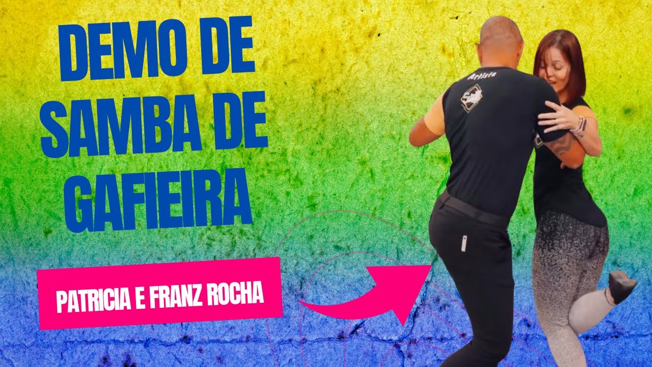 Demo de Samba de Gafieira Franz e Patrícia no Workshop Copa Samba Brasil  junções de figuras !!!