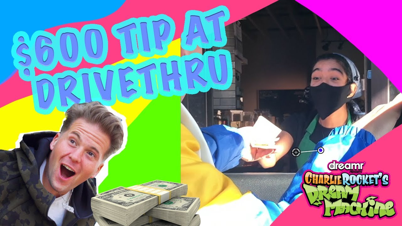 SURPRISING STARBUCKS BARISTA WITH $600 TIP!! | Drive Thru of Dreams