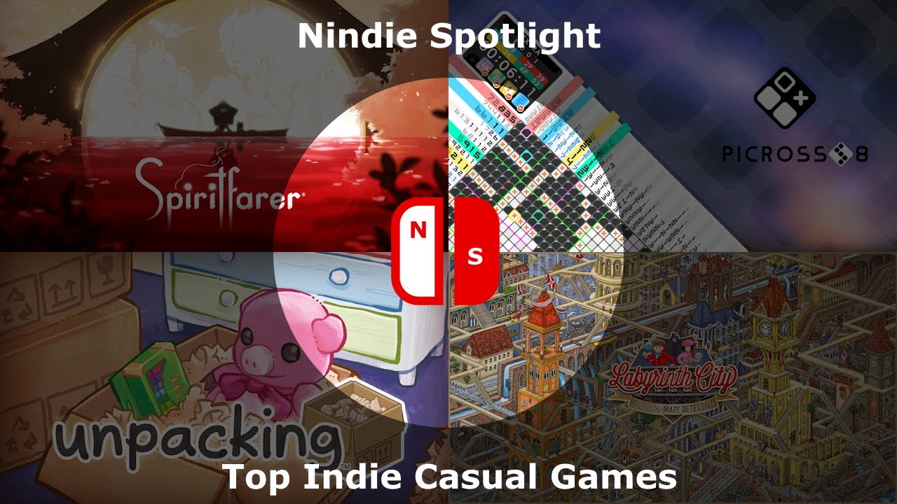 Top 50 / Best Indie Casual Games on Nintendo Switch