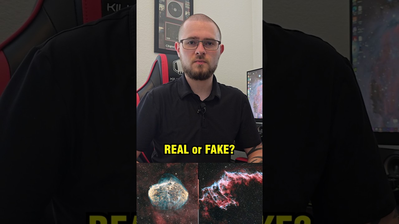 Are Colors in Astro Images Fake? #space #astrophotography