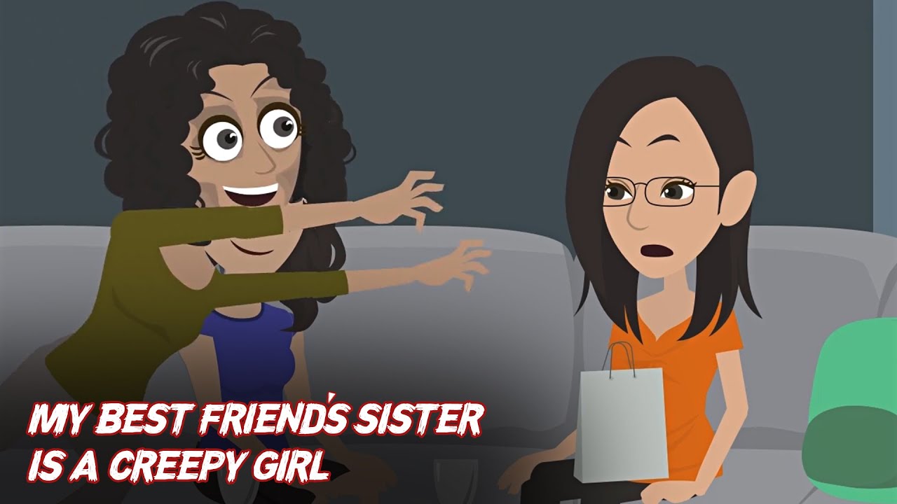 She Was The Most Creepy Girl | Animated Horror Story In Hindi