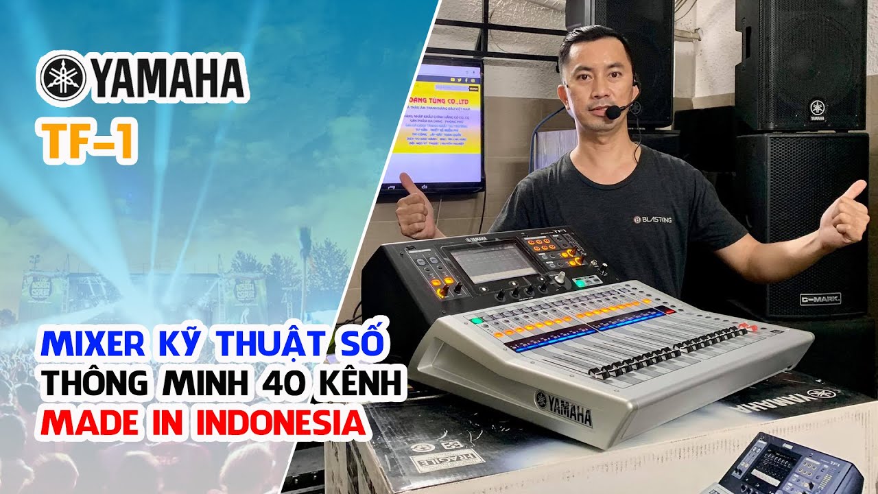 Yamaha TF1 // Mixer Kỹ Thuật Số Thông Minh 40 Kênh #V3