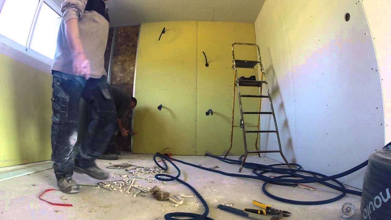 réaliser des cloisons en ba13 cinquième et dernière partie