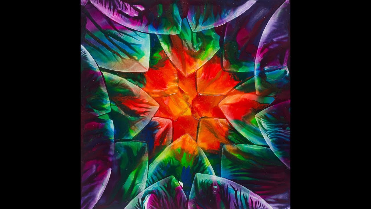 Encausticmalerei Kaleidoskop