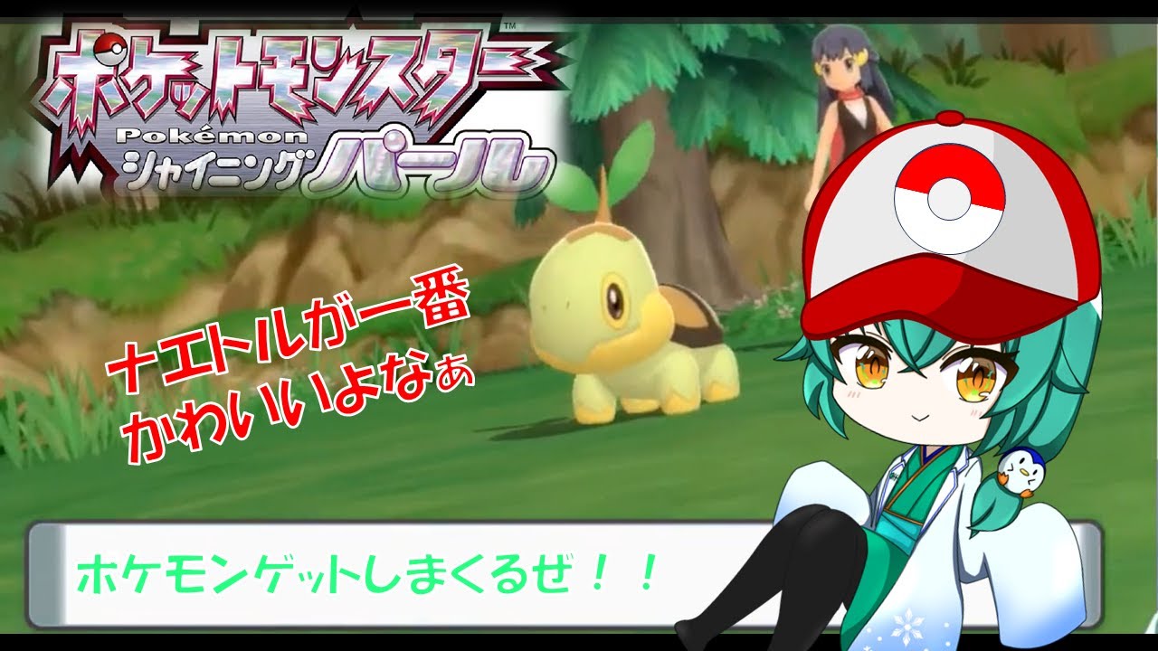 【ポケモンBDSP】かわいい集めの旅が始まります！！パート１【冬木茉白/アレオル・エトワール】