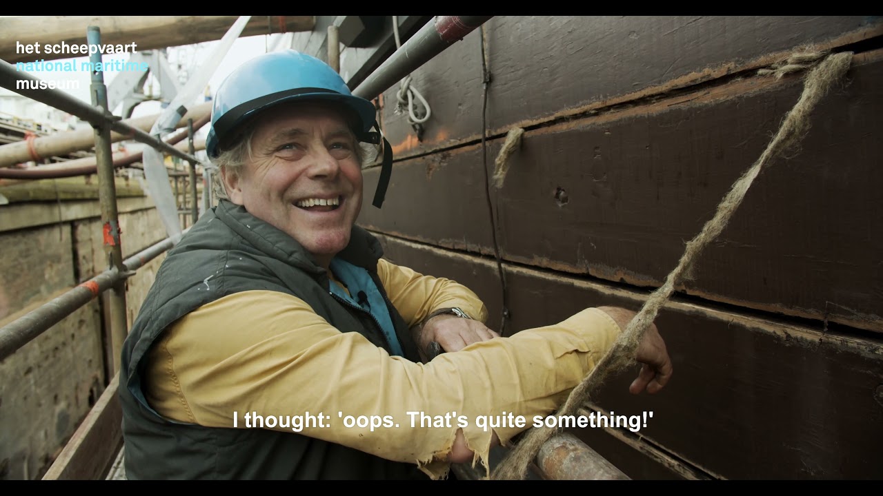 Documentaire dokbeurt VOC-schip 2020-2021