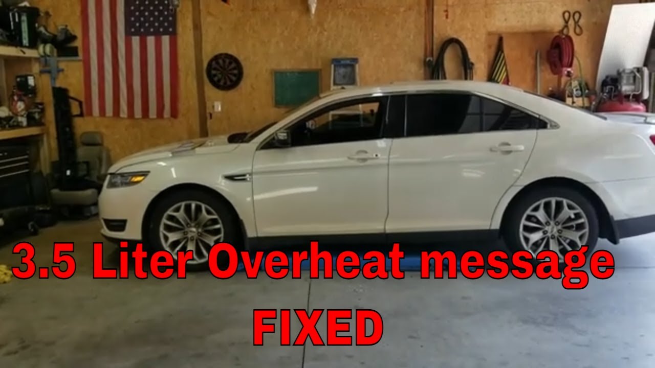 Замена датчика температуры цилиндра Ford 3,5 литра