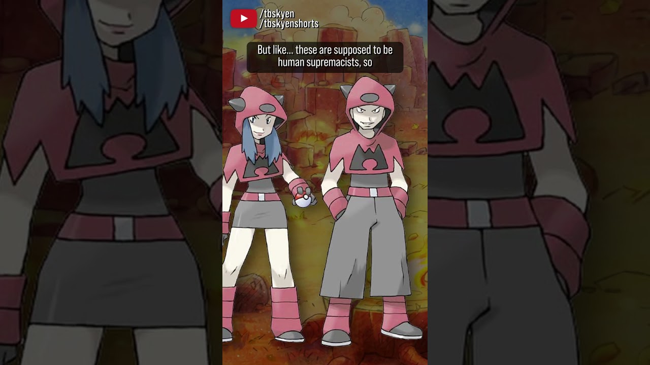 Team Magma gets a little, uh... German with it | #pokemon
