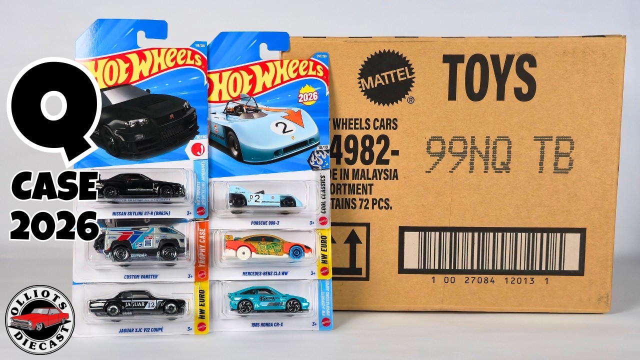 Unboxing Hot Wheels Q Case 2026 - The last Case of 2026 is Here!