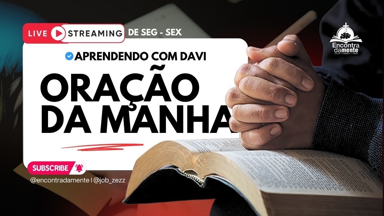 ORAÇÃO DA MADRUGADA I DAVI I 13.02 I Faça seu pedido de oração