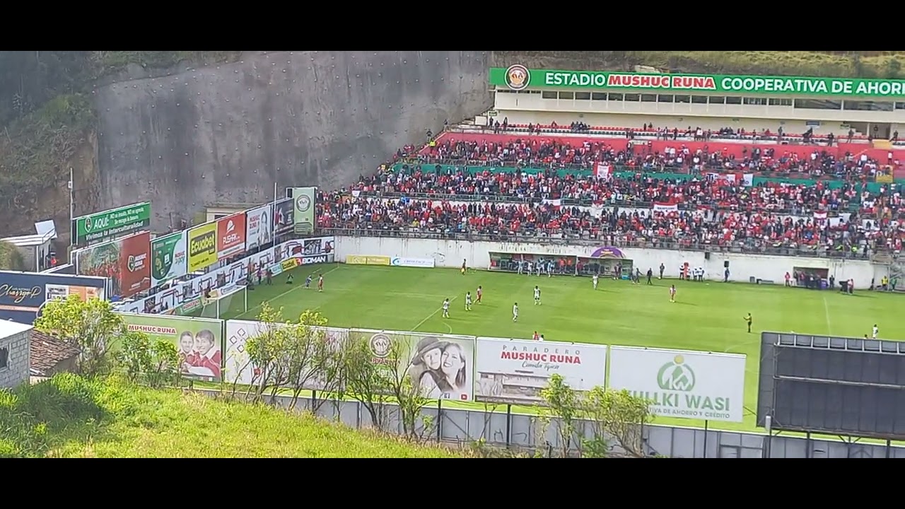 MushucRuna Vs T&eacute;cnico Universitario &uacute;ltimos minutos en Echaleche LigaPro Ecuador 5ta fecha 