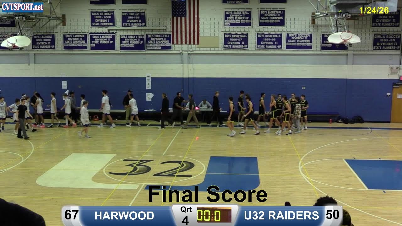 1/24/26-Harwood @ U32 Boys Basketball