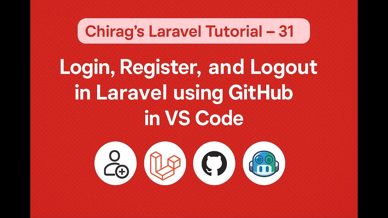 Login, Register, and Logout in Laravel using GitHub Copilot in VS Code #vscode #copilot #copilotvs