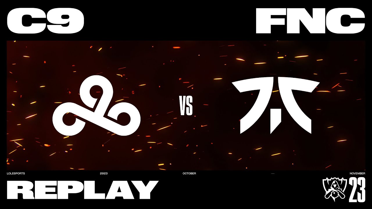 Worlds 2023 - C9 vs FNC // Swiss Stage Round 4