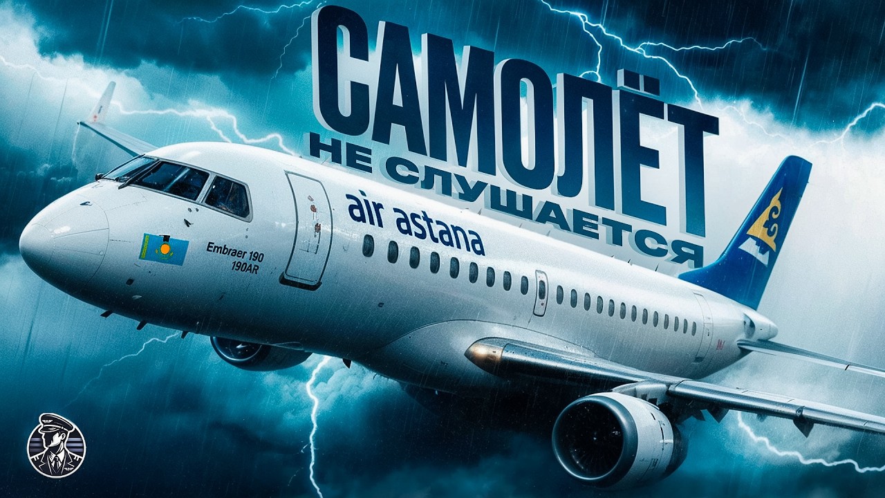 САМОЛЁТ-САМОУБИЙЦА из Казахстана! История рейса Air Astana 1388, 11 ноября 2018 года.