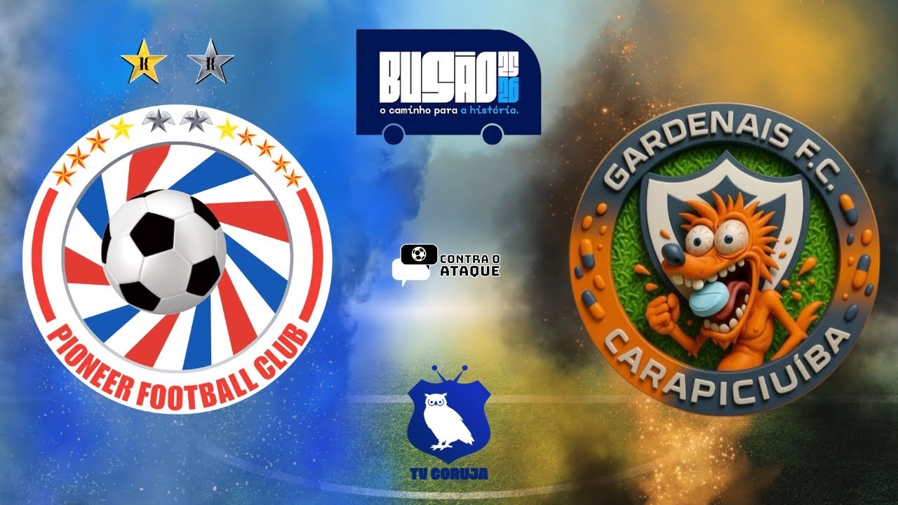🔴 AO VIVO - PIONEER F.C. x GARDENAIS F.C. - COPA DO BUSÃO - RODADA 2