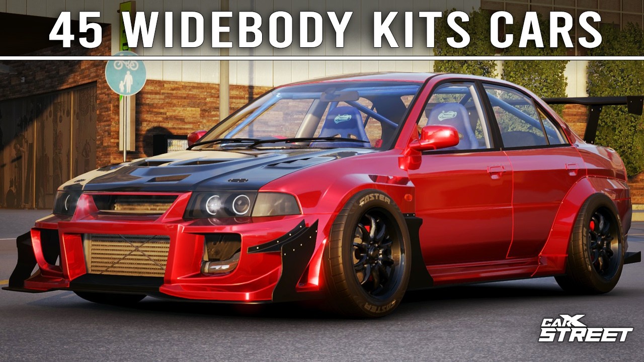 CarX Street PC - 45 Widebody Kits In Carx Street