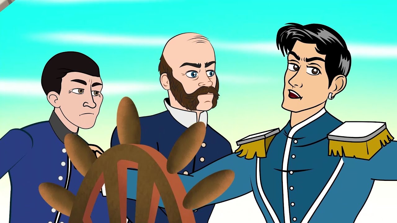 A Pequena Sereia | Série Episódio 10 - O Iceberg Magico | Desenho animado com Os Amiguinhos
