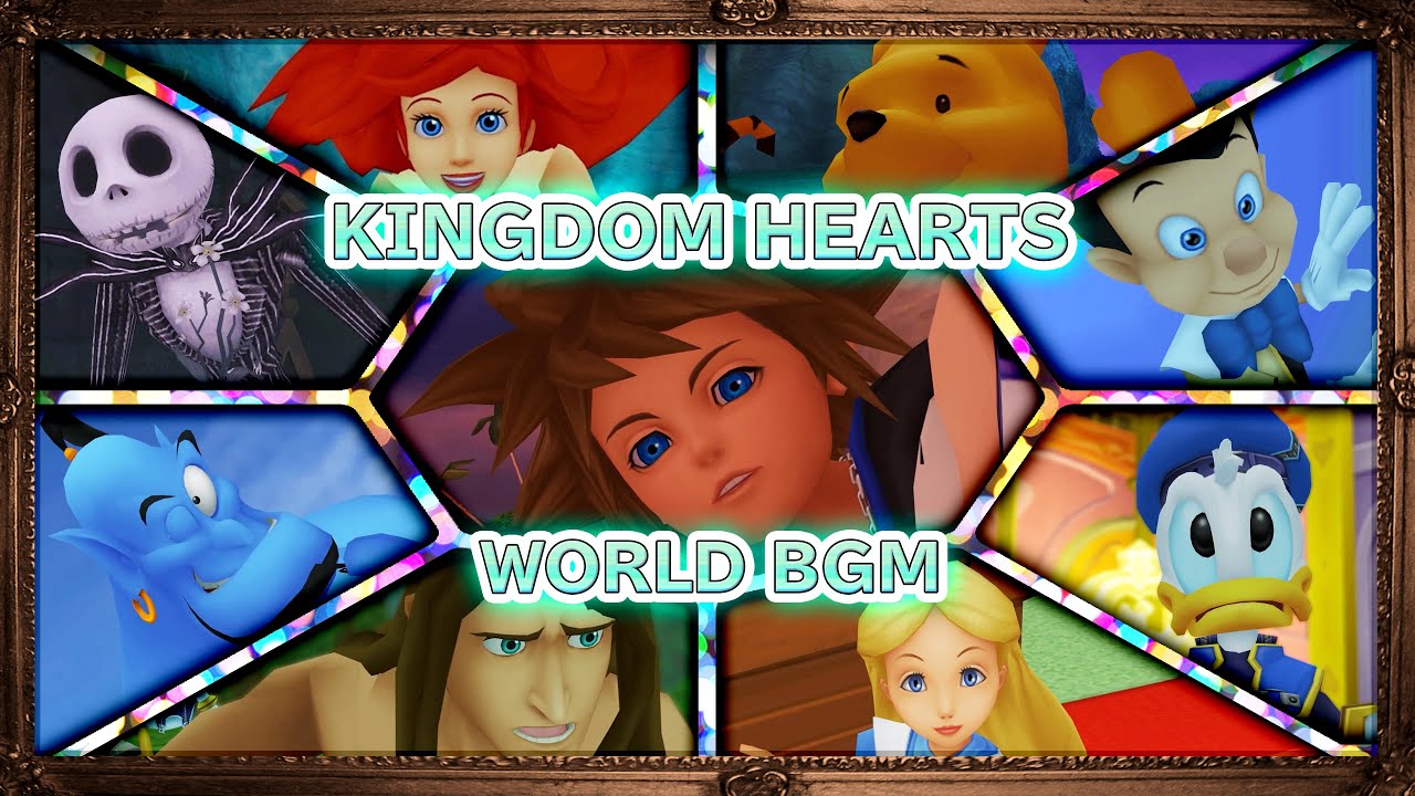 【作業用BGM】～ KINGDOM HEARTS 全ワールドBGM ～【キングダムハーツ】
