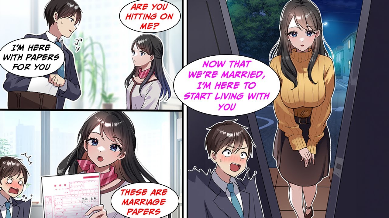 [Manga Dub] I accidentally handed her the wrong papers, and now she wants to be my wife...? [RomCom]