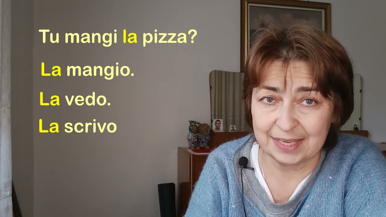 Pronomi diretti e indiretti