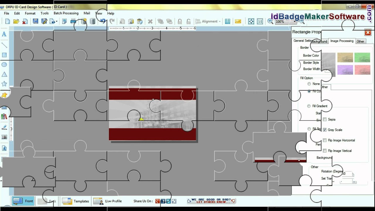 How to create student ID card using DRPU ID Card Designer Software