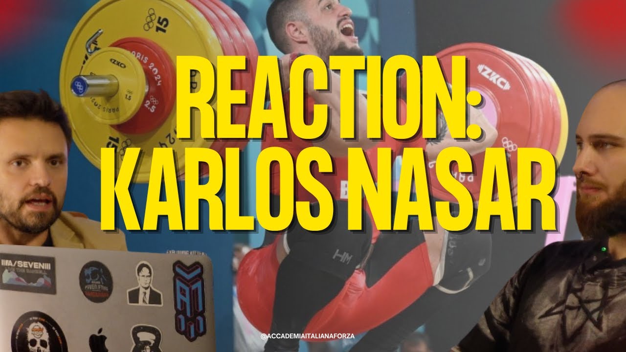 REACTION: 24h con CAMPIONE OLIMPICO - KARLOS NASAR