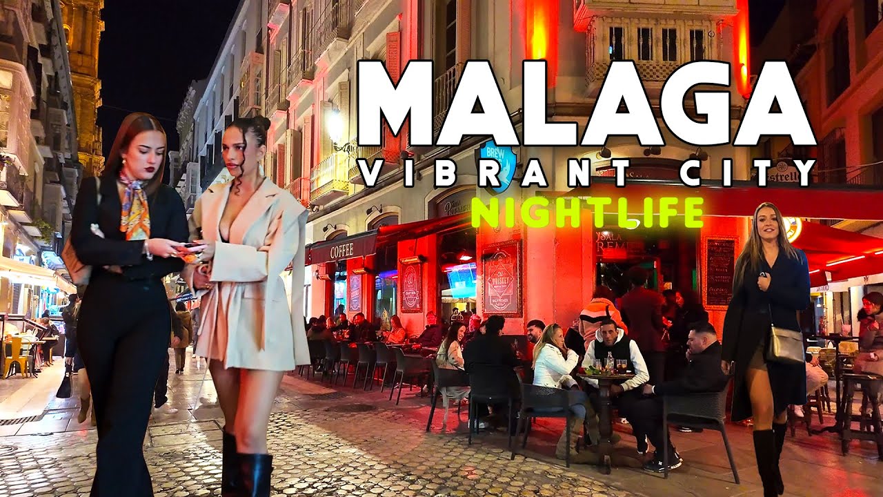 Malaga City Spain Vibrant City Nightlife January 2026 Update Costa del Sol | Andalucía 🇪🇸